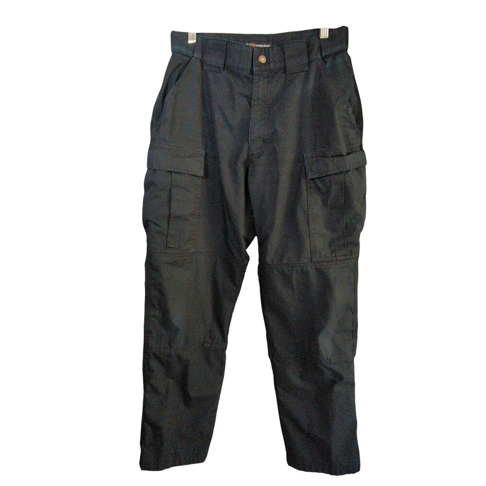 5.11 Tactical‎ Pants Mens M Blue Ripstop Cargo Work